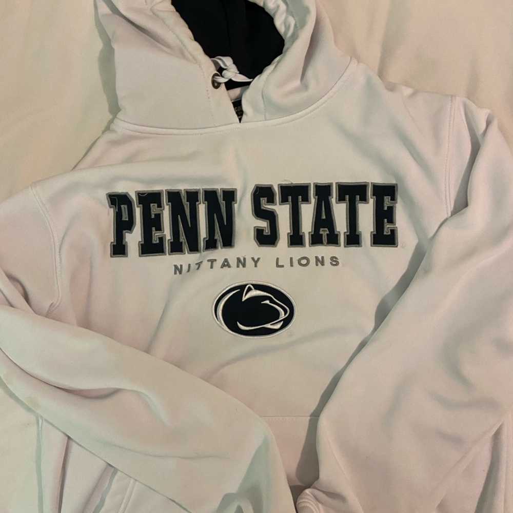 White Penn State Hoodie